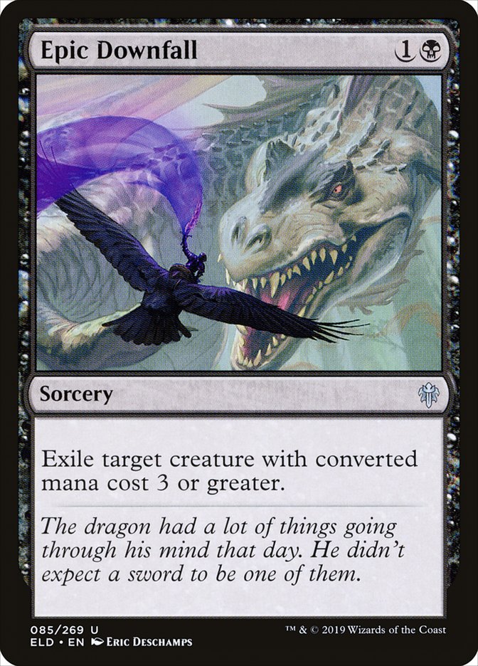 Epic Downfall [Throne of Eldraine] | Dragon's Lair Comics and Fantasy Houston TX