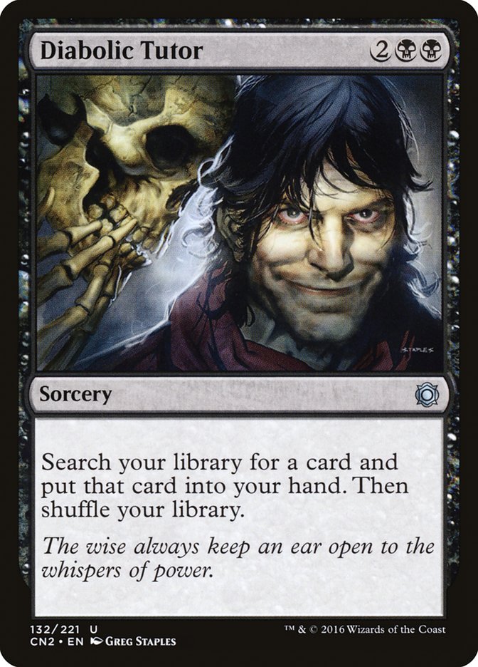 Diabolic Tutor [Conspiracy: Take the Crown] | Dragon's Lair Comics and Fantasy Houston TX
