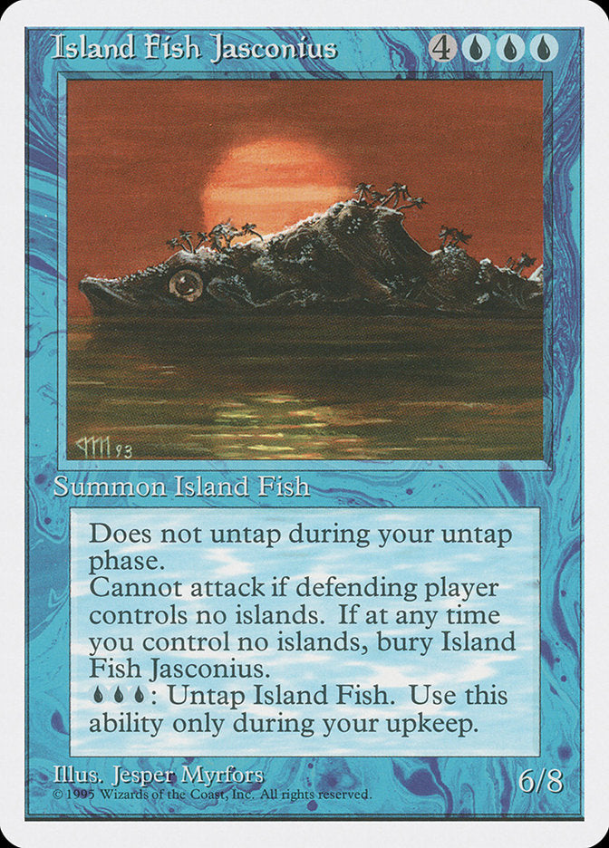 Island Fish Jasconius [Fourth Edition] | Dragon's Lair Comics and Fantasy Houston TX