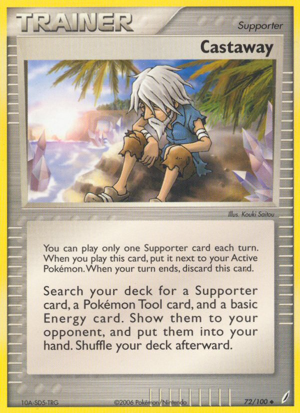Castaway (72/100) [EX: Crystal Guardians] | Dragon's Lair Comics and Fantasy Houston TX