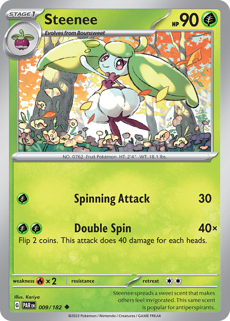 Steenee (009/182) [Scarlet & Violet: Paradox Rift] | Dragon's Lair Comics and Fantasy Houston TX