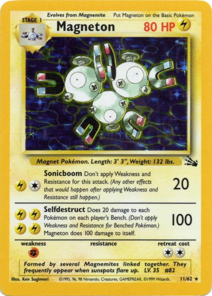 Magneton (11/62) [Fossil Unlimited] | Dragon's Lair Comics and Fantasy Houston TX