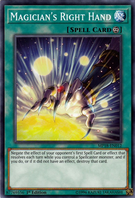 Magician's Right Hand [MP18-EN012] Common | Dragon's Lair Comics and Fantasy Houston TX