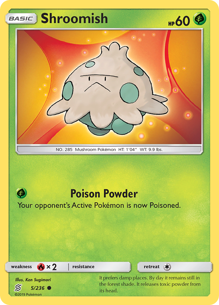 Shroomish (5/236) [Sun & Moon: Unified Minds] | Dragon's Lair Comics and Fantasy Houston TX