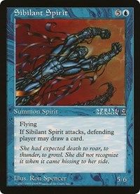 Sibilant Spirit (Oversized) [Oversize Cards] | Dragon's Lair Comics and Fantasy Houston TX