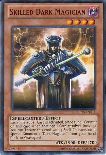 Skilled Dark Magician (Red) [DL15-EN001] Rare | Dragon's Lair Comics and Fantasy Houston TX