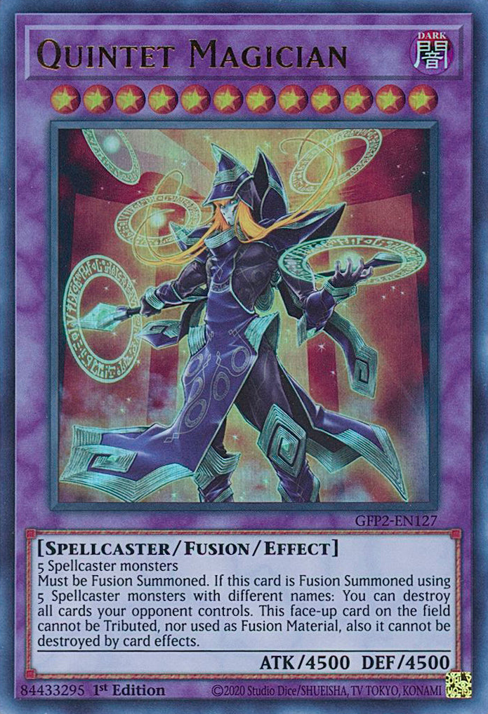Quintet Magician [GFP2-EN127] Ultra Rare | Dragon's Lair Comics and Fantasy Houston TX