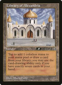 Library of Alexandria (Oversized) [Oversize Cards] | Dragon's Lair Comics and Fantasy Houston TX