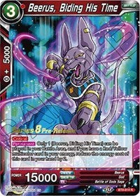 Beerus, Biding His Time (BT8-014_PR) [Malicious Machinations Prerelease Promos] | Dragon's Lair Comics and Fantasy Houston TX