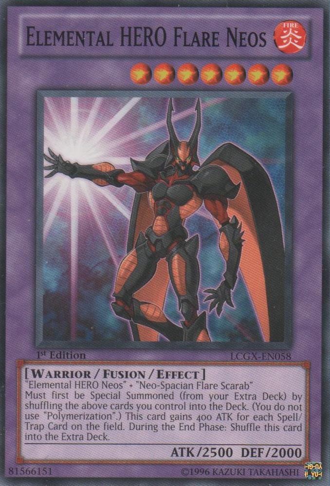 Elemental HERO Flare Neos [LCGX-EN058] Common | Dragon's Lair Comics and Fantasy Houston TX