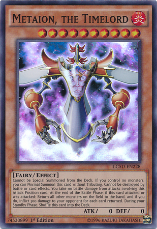 Metaion, the Timelord [LC5D-EN228] Super Rare | Dragon's Lair Comics and Fantasy Houston TX