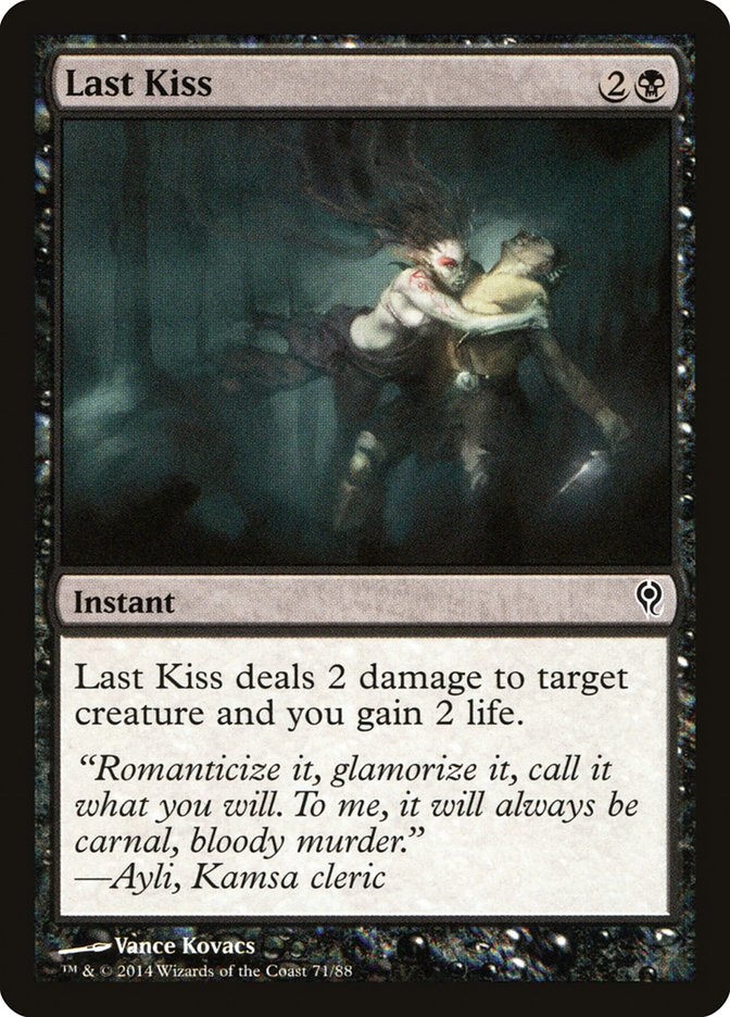 Last Kiss [Duel Decks: Jace vs. Vraska] | Dragon's Lair Comics and Fantasy Houston TX