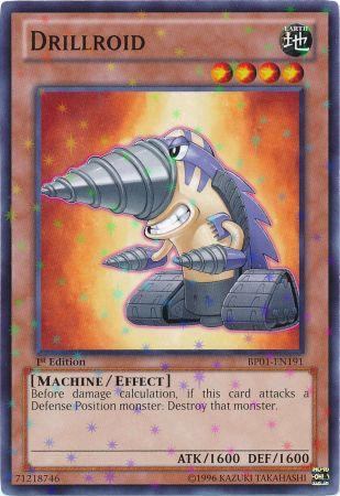 Drillroid [BP01-EN191] Starfoil Rare | Dragon's Lair Comics and Fantasy Houston TX