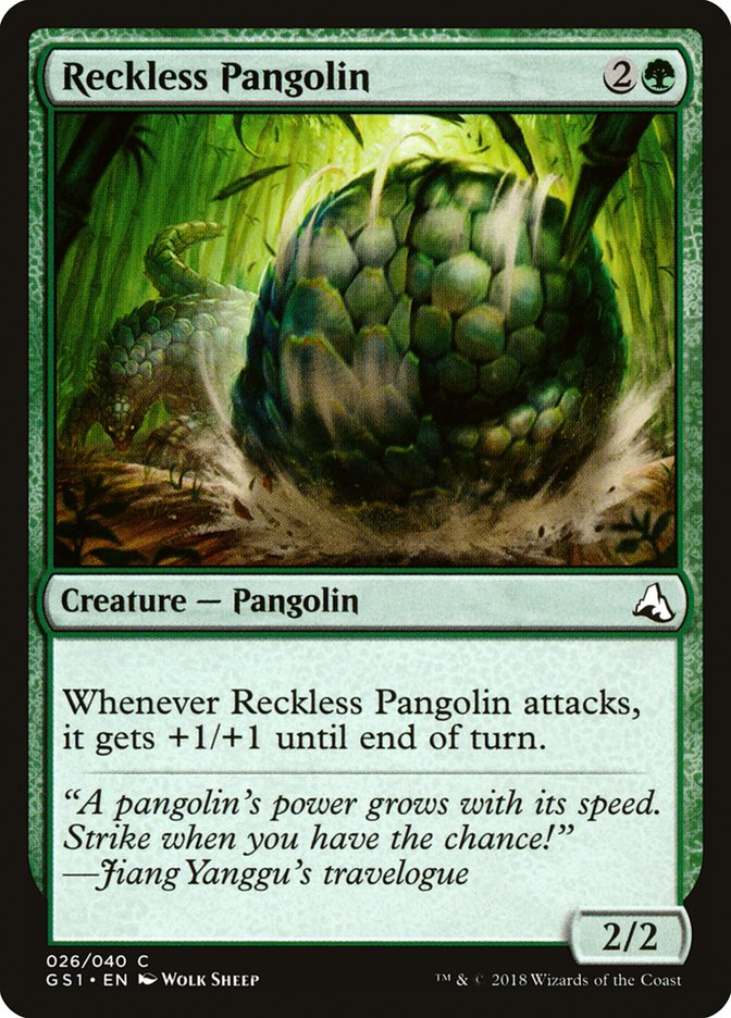 Reckless Pangolin [Global Series Jiang Yanggu & Mu Yanling] | Dragon's Lair Comics and Fantasy Houston TX