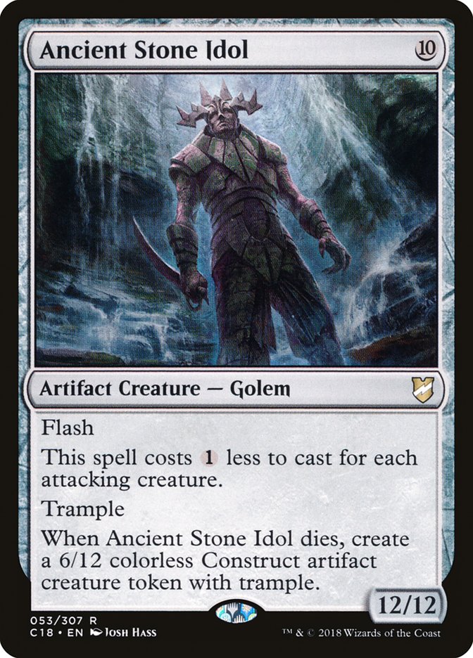Ancient Stone Idol [Commander 2018] | Dragon's Lair Comics and Fantasy Houston TX