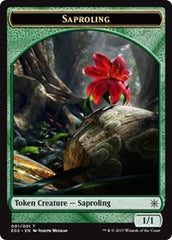 Saproling // Treasure (007) Double-Sided Token [Explorers of Ixalan Tokens] | Dragon's Lair Comics and Fantasy Houston TX