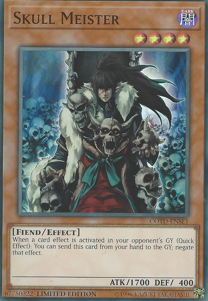 Skull Meister [COTD-ENSE1] Super Rare | Dragon's Lair Comics and Fantasy Houston TX