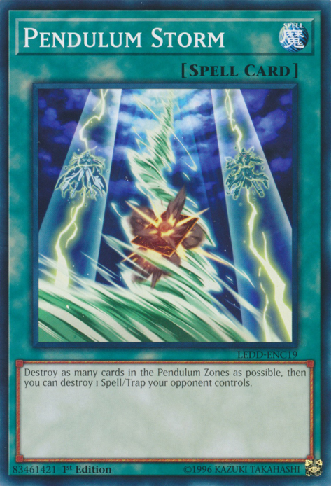 Pendulum Storm [LEDD-ENC19] Common | Dragon's Lair Comics and Fantasy Houston TX