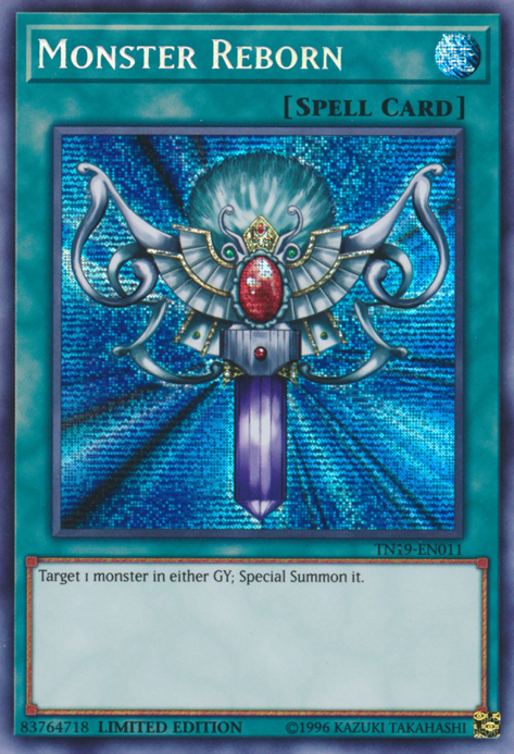 Monster Reborn [TN19-EN011] Prismatic Secret Rare | Dragon's Lair Comics and Fantasy Houston TX