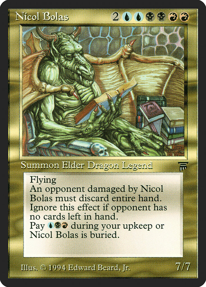 Nicol Bolas [Legends] | Dragon's Lair Comics and Fantasy Houston TX