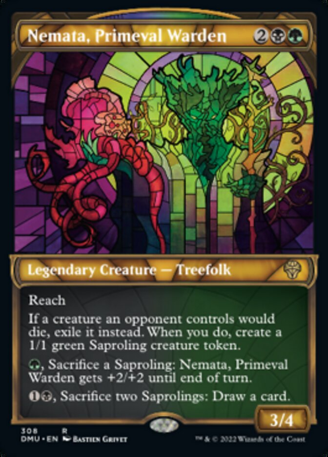 Nemata, Primeval Warden (Showcase) [Dominaria United] | Dragon's Lair Comics and Fantasy Houston TX