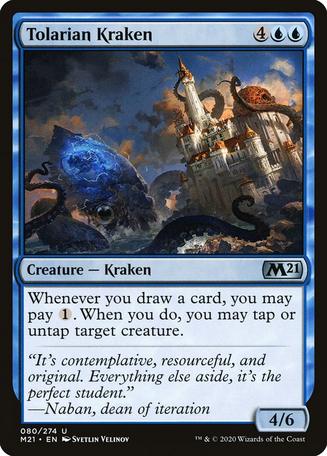 Tolarian Kraken [Core Set 2021] | Dragon's Lair Comics and Fantasy Houston TX