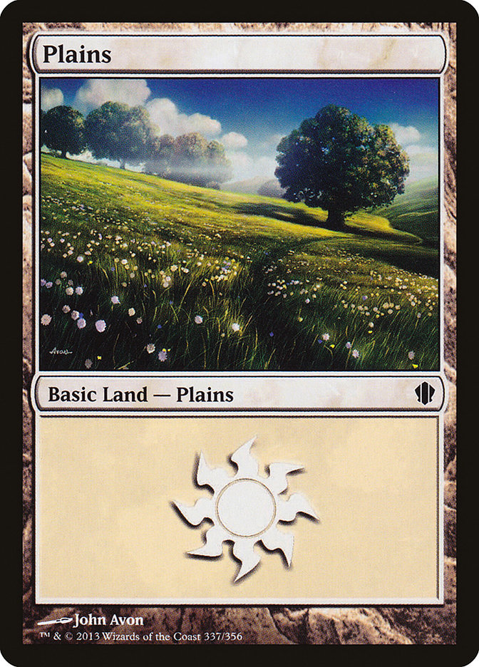 Plains (337) [Commander 2013] | Dragon's Lair Comics and Fantasy Houston TX