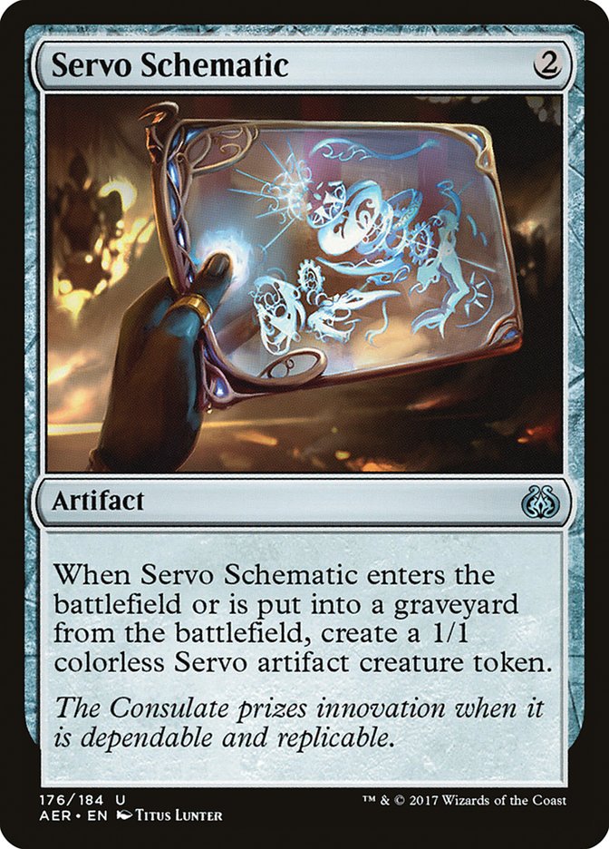 Servo Schematic (176) [Aether Revolt] | Odin's Place