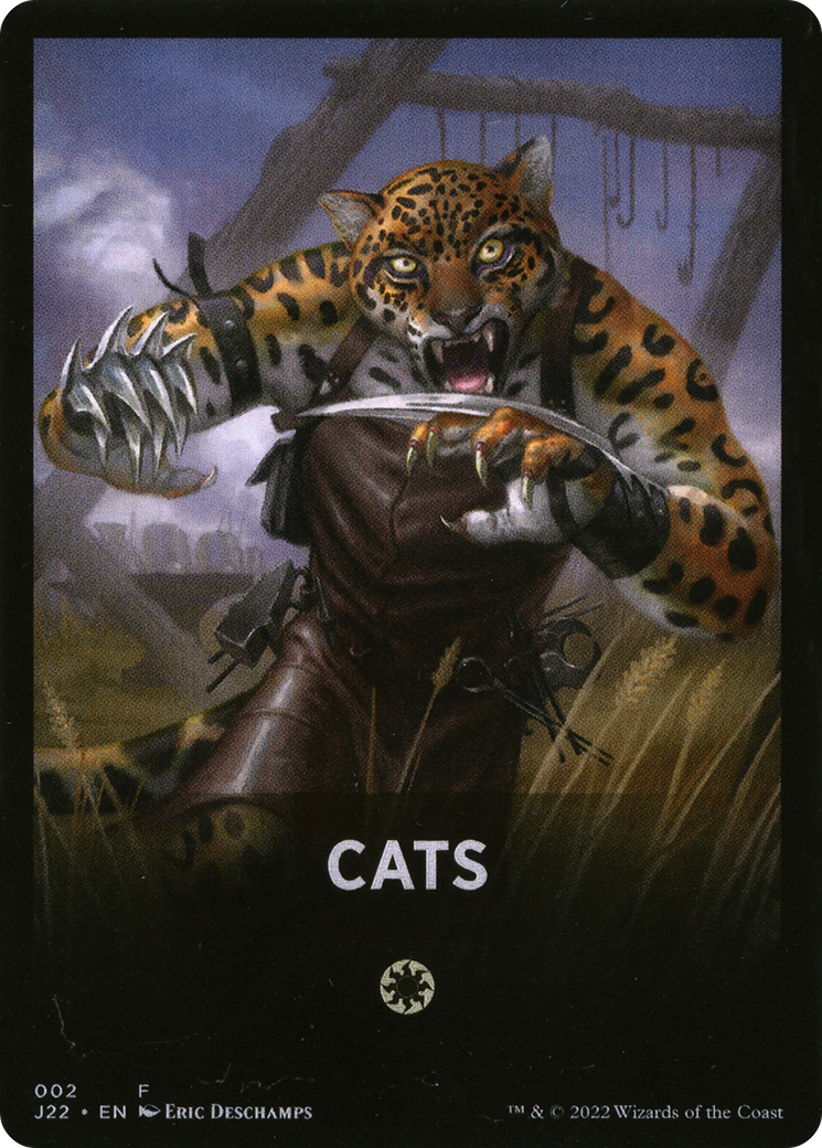 Cats Theme Card [Jumpstart 2022 Front Cards] | Dragon's Lair Comics and Fantasy Houston TX