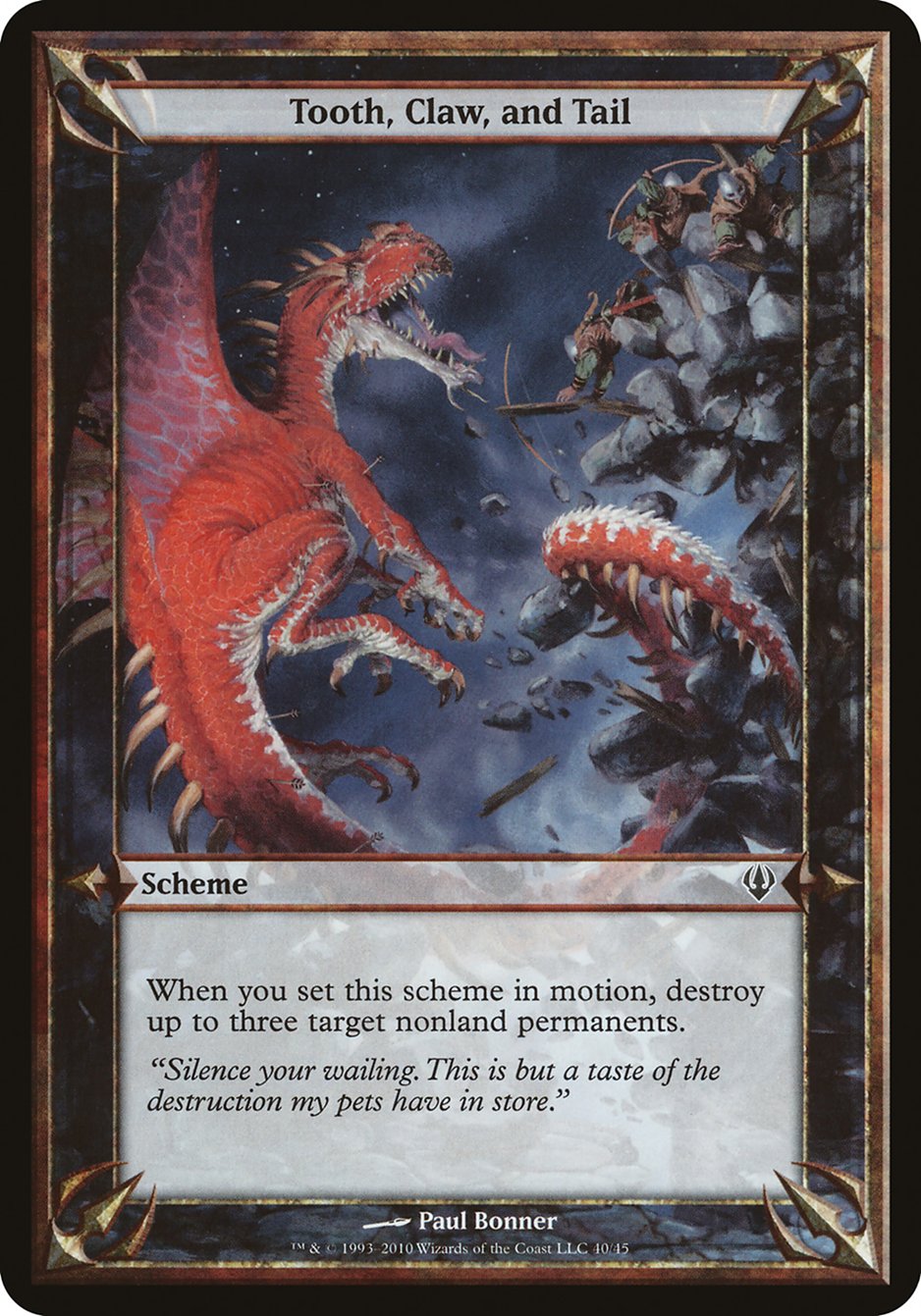 Tooth, Claw, and Tail (Schemes) [Archenemy Schemes] | Dragon's Lair Comics and Fantasy Houston TX