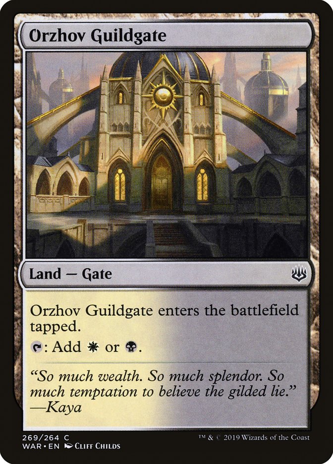 Orzhov Guildgate [War of the Spark] | Dragon's Lair Comics and Fantasy Houston TX