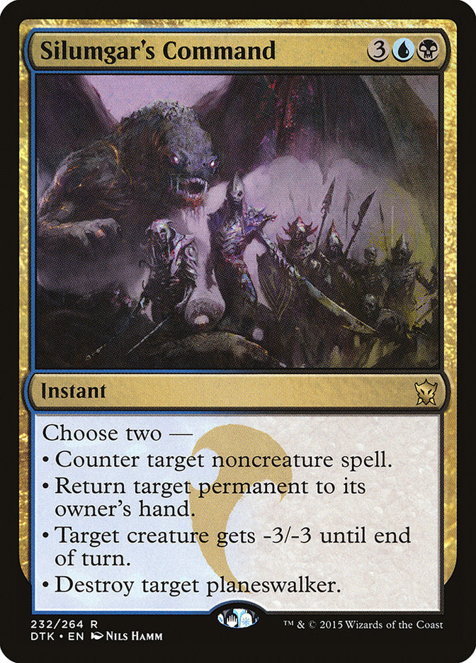 Silumgar's Command [Dragons of Tarkir] | Dragon's Lair Comics and Fantasy Houston TX