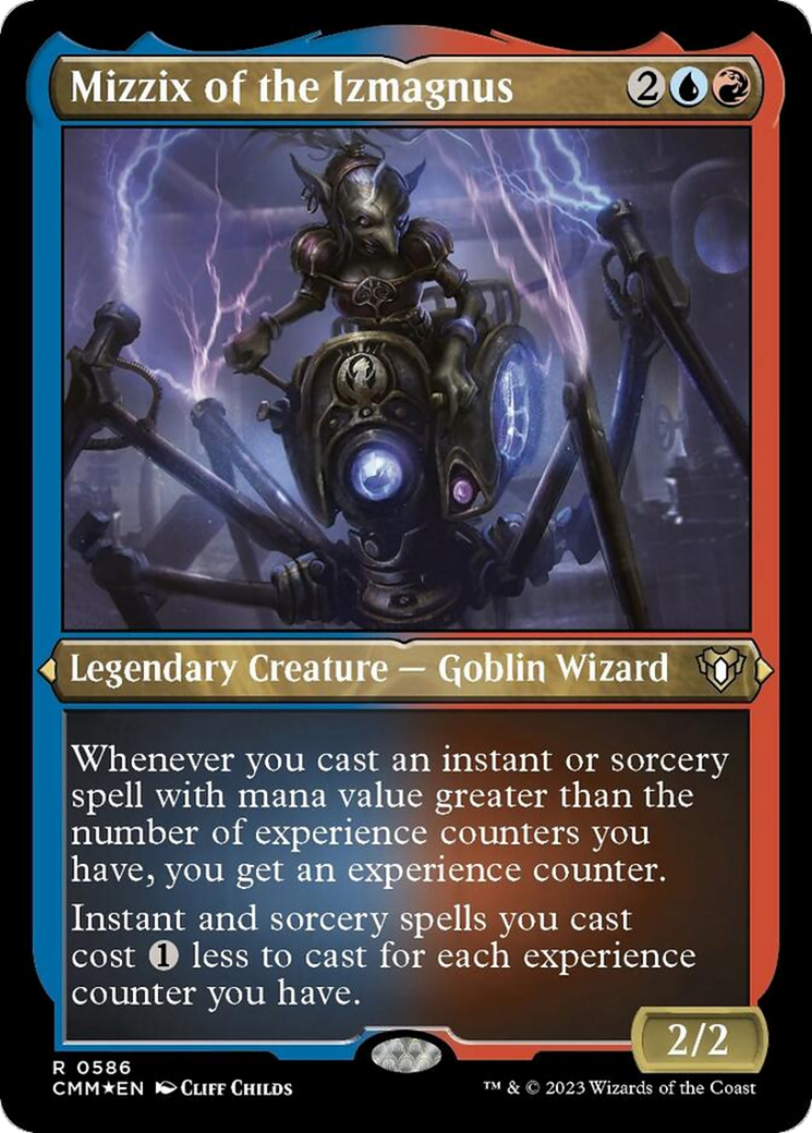 Mizzix of the Izmagnus (Foil Etched) [Commander Masters] | Dragon's Lair Comics and Fantasy Houston TX