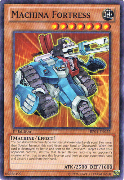 Machina Fortress [BP01-EN022] Starfoil Rare | Dragon's Lair Comics and Fantasy Houston TX