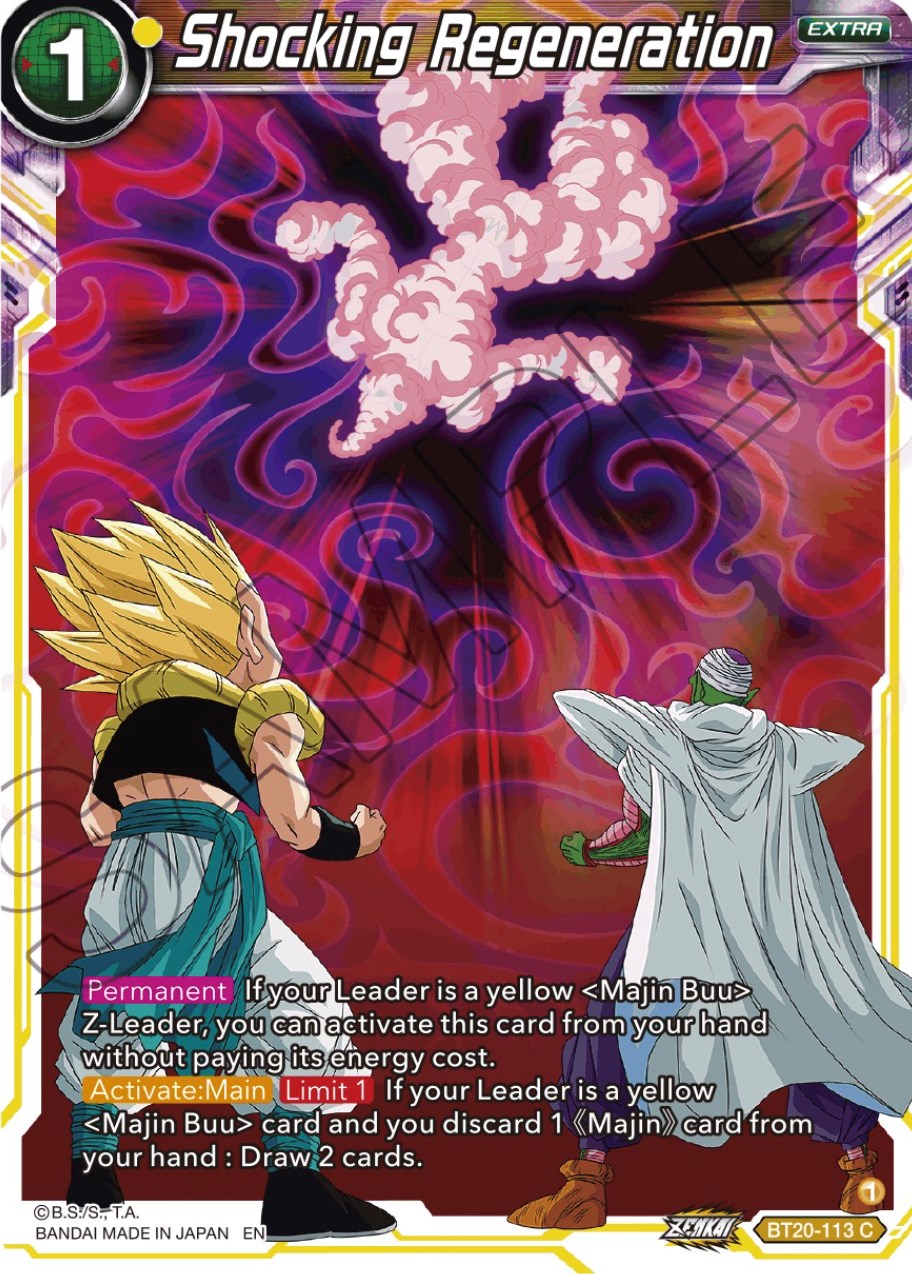 Shocking Regeneration (BT20-113) [Power Absorbed] | Dragon's Lair Comics and Fantasy Houston TX
