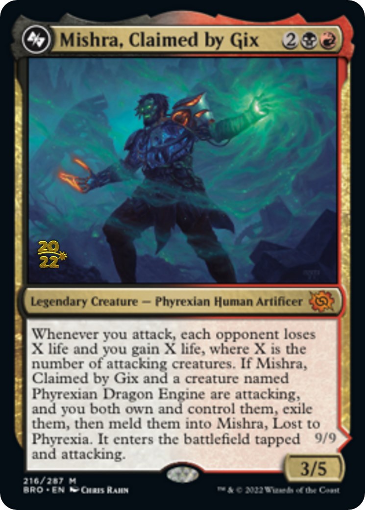 Mishra, Claimed by Gix [The Brothers' War Prerelease Promos] | Dragon's Lair Comics and Fantasy Houston TX