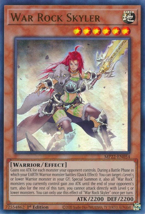 War Rock Skyler [MP22-EN054] Ultra Rare | Dragon's Lair Comics and Fantasy Houston TX