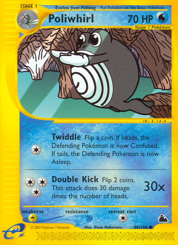 Poliwhirl (88/144) [Skyridge] | Dragon's Lair Comics and Fantasy Houston TX