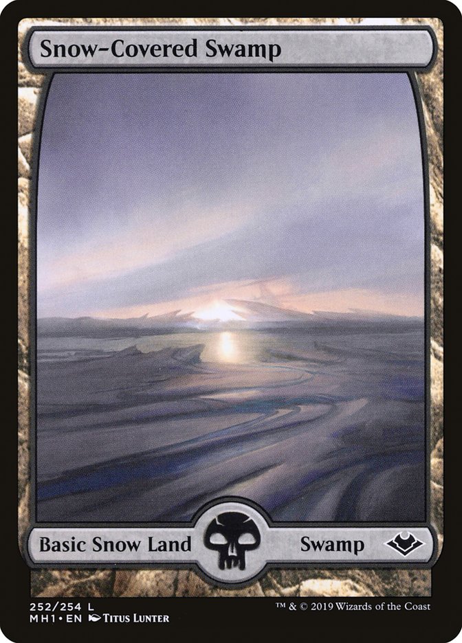 Snow-Covered Swamp [Modern Horizons] | Dragon's Lair Comics and Fantasy Houston TX