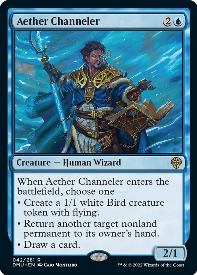 Aether Channeler [Dominaria United] | Dragon's Lair Comics and Fantasy Houston TX