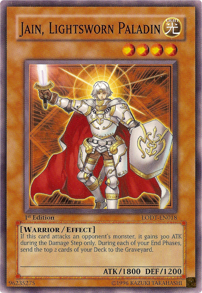 Jain, Lightsworn Paladin [LODT-EN018] Common | Dragon's Lair Comics and Fantasy Houston TX