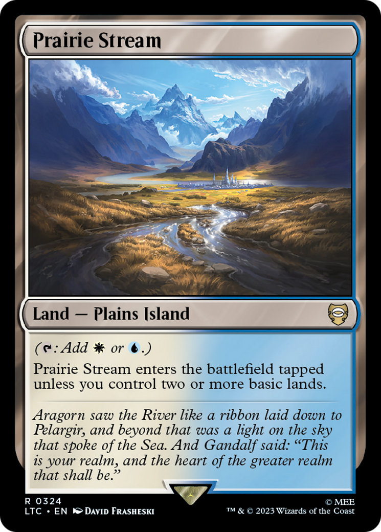 Prairie Stream [The Lord of the Rings: Tales of Middle-Earth Commander] | Dragon's Lair Comics and Fantasy Houston TX