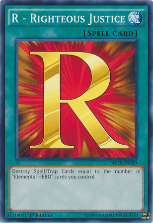 R - Righteous Justice [SDHS-EN030] Common | Dragon's Lair Comics and Fantasy Houston TX