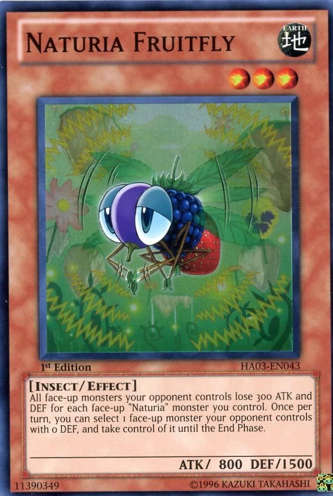 Naturia Fruitfly [HA03-EN043] Super Rare | Dragon's Lair Comics and Fantasy Houston TX