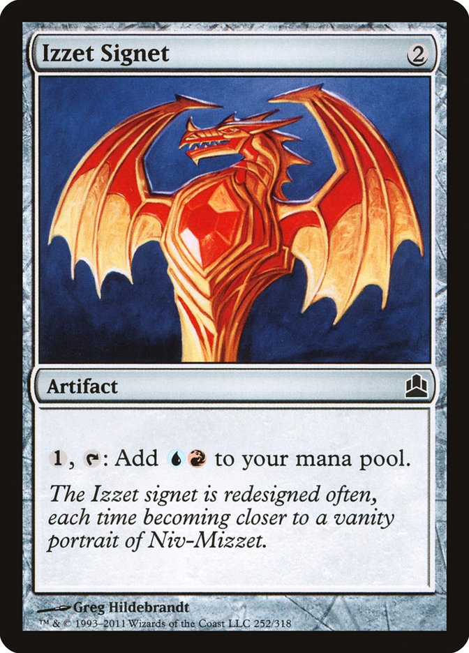 Izzet Signet [Commander 2011] | Dragon's Lair Comics and Fantasy Houston TX