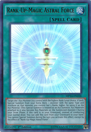 Rank-Up-Magic Astral Force [MP14-EN226] Ultra Rare | Dragon's Lair Comics and Fantasy Houston TX
