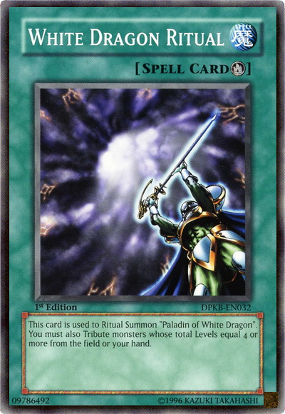 White Dragon Ritual [DPKB-EN032] Common | Dragon's Lair Comics and Fantasy Houston TX