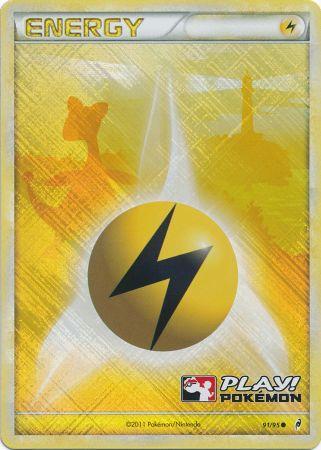 Lightning Energy (91/95) (Play Pokemon Promo) [HeartGold & SoulSilver: Call of Legends] | Dragon's Lair Comics and Fantasy Houston TX