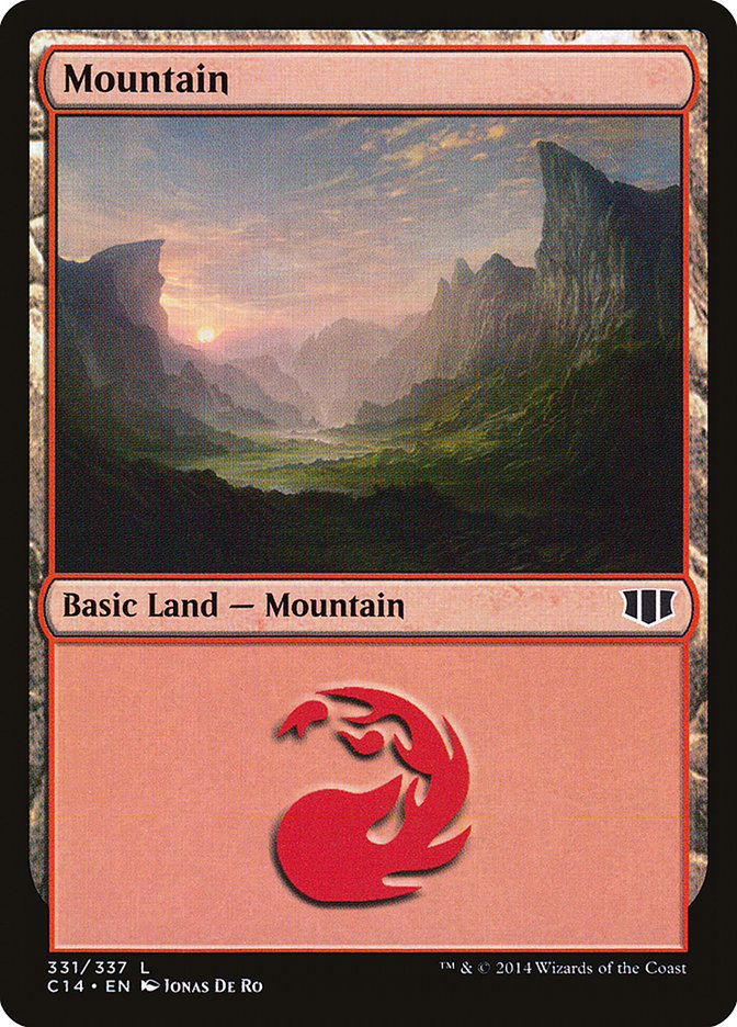 Mountain (331) [Commander 2014] | Dragon's Lair Comics and Fantasy Houston TX