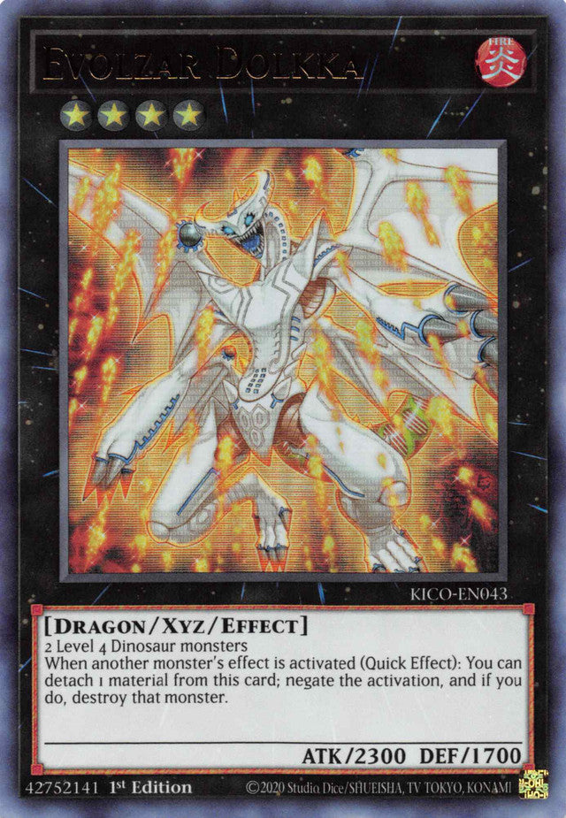 Evolzar Dolkka [KICO-EN043] Ultra Rare | Dragon's Lair Comics and Fantasy Houston TX